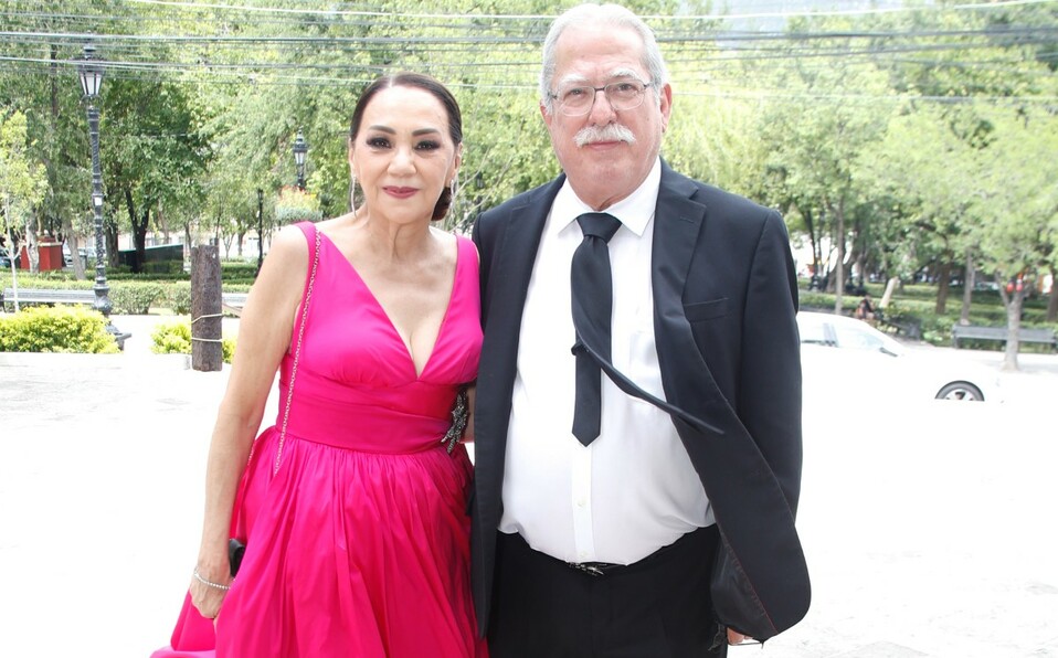 Patricia Tamez de Gómez y Javier Gómez. FOTO: ANTONIO MIRELES