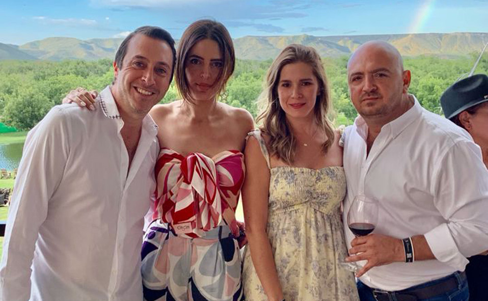 Agustín, Salua, Monse y Moi