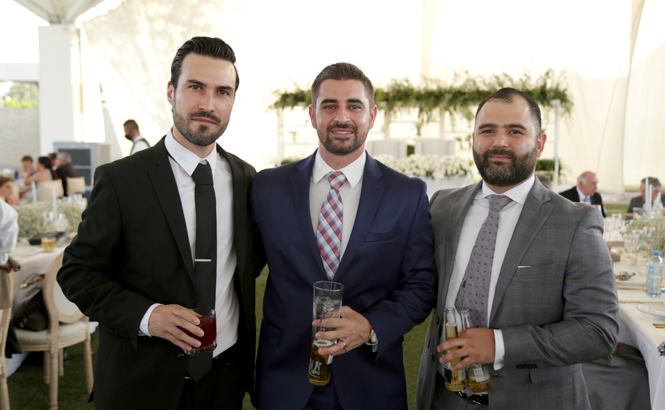 Bernardo, Jorge y Abraham