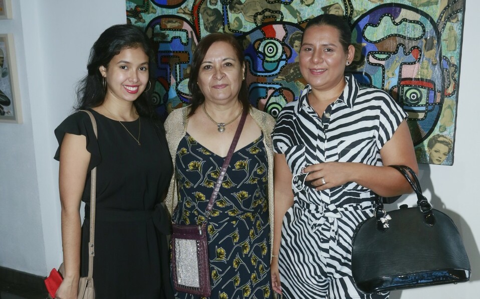 Caro Estrada, Patricia Tello y Karina Alemán / Foto: Omar Valdez