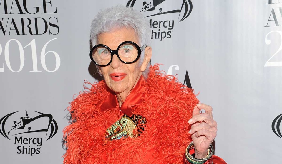 Iris Apfel.