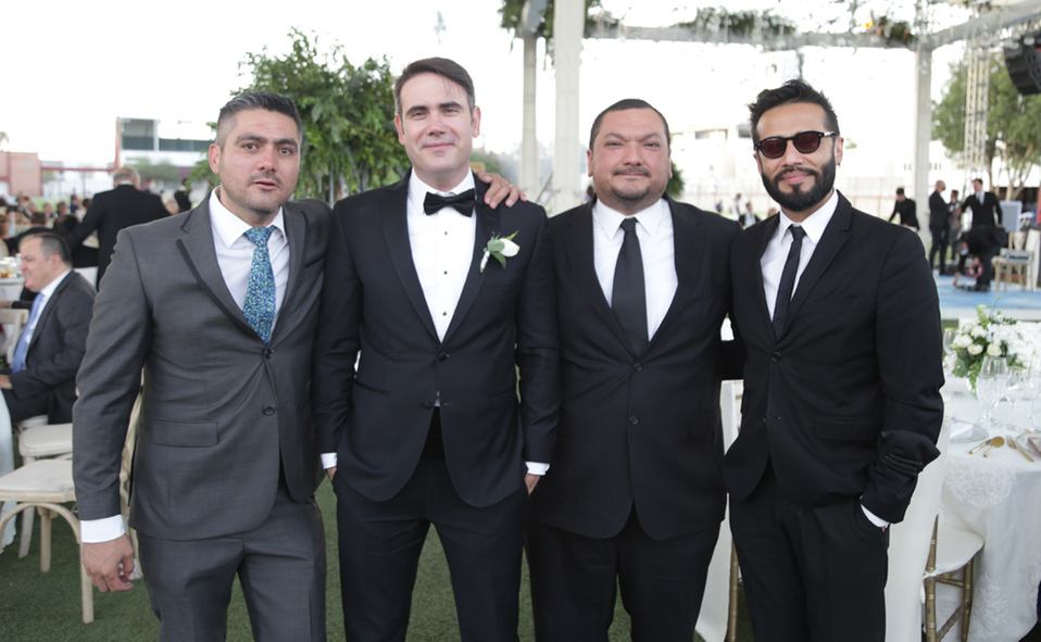 Jorge, Mauricio, José y Luis