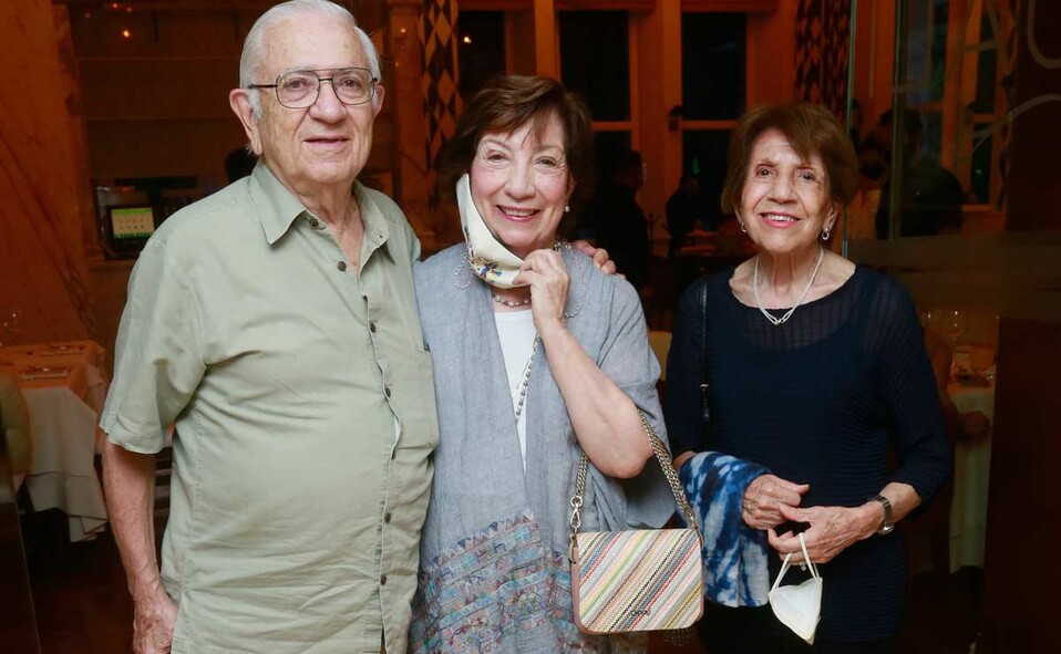 Juan Llaguno, Mina de Llaguno y Virginia Martínez / Fotos: Omar Valdez