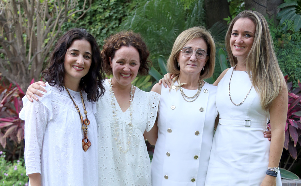 Lorena, Lucrecia, Quecha y Carmen