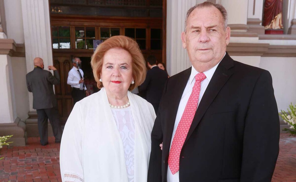 Lourdes Margáin de Zambrano y Mauricio Zambrano / Fotos: Omar Valdez