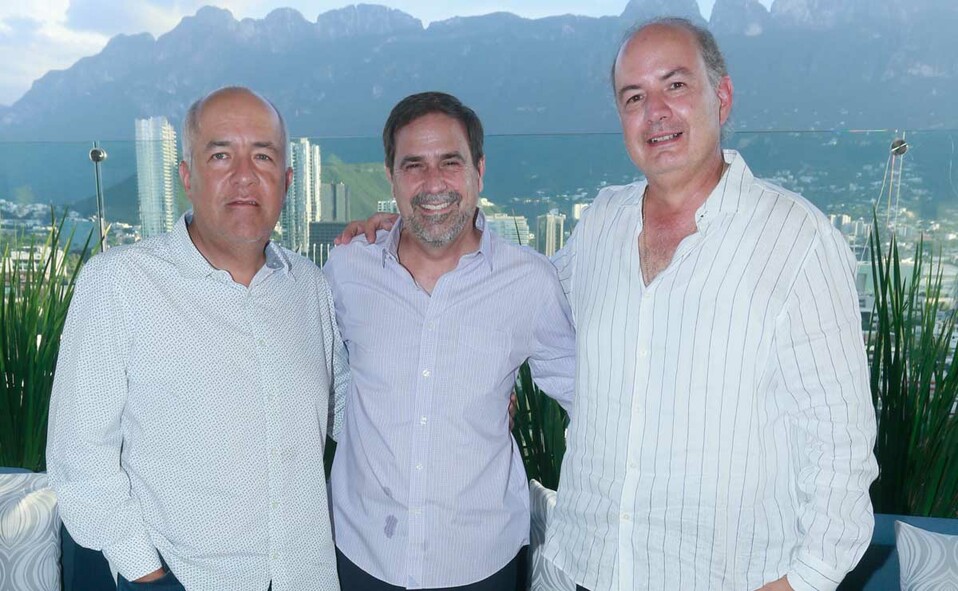 Raymundo Enríquez, Carlos Lacalo y Alejandro Alarcón / Fotos: Omar Valdez