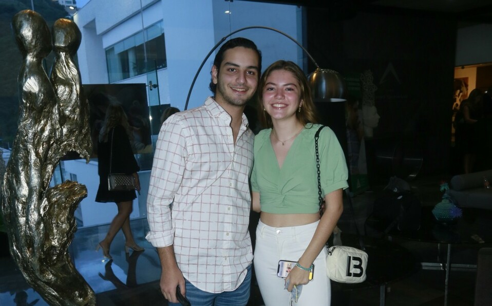 Ricardo Pérez y Renata Pérez / Foto: Omar Valdez