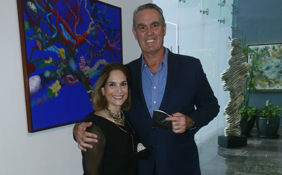Teresa Villarreal de Dillon y Roberto Dillon / Foto: Omar Valdez