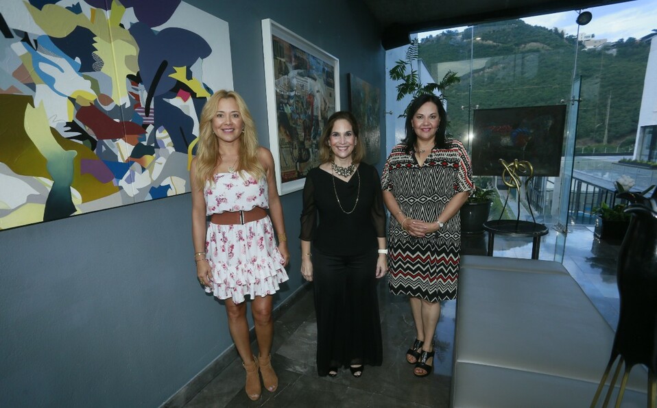 Teté García Luna de Barrera , Tere Villarreal de Dillon y Lorena Manzano, organizadoras del evento / Foto: Omar Valdez