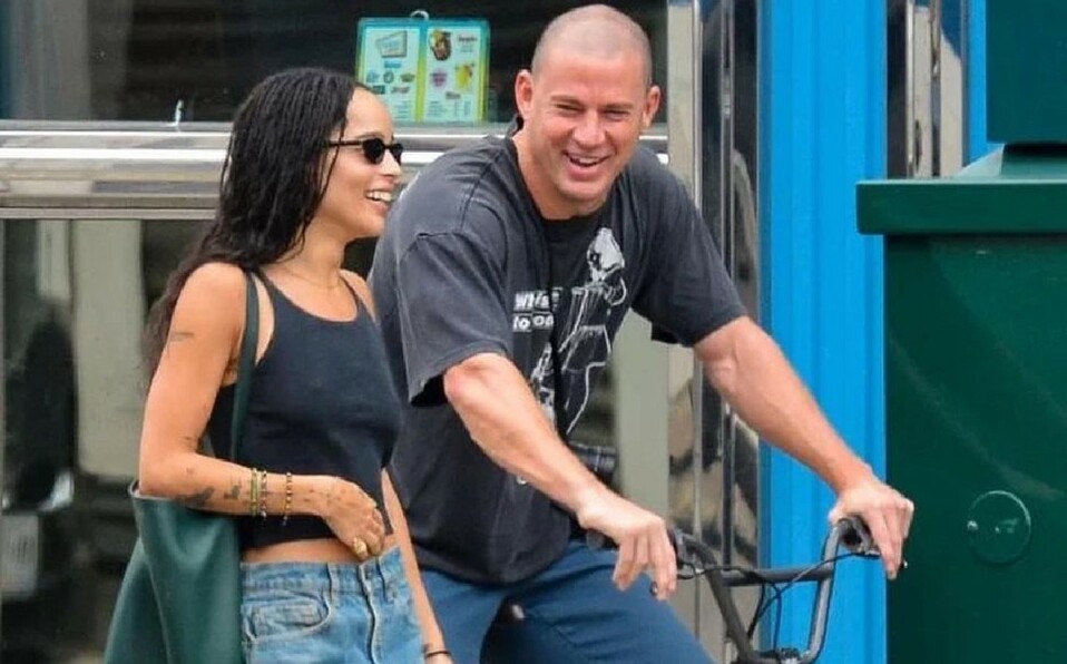 Zoe Kravitz y Channing Tatum (Foto: Instagram)