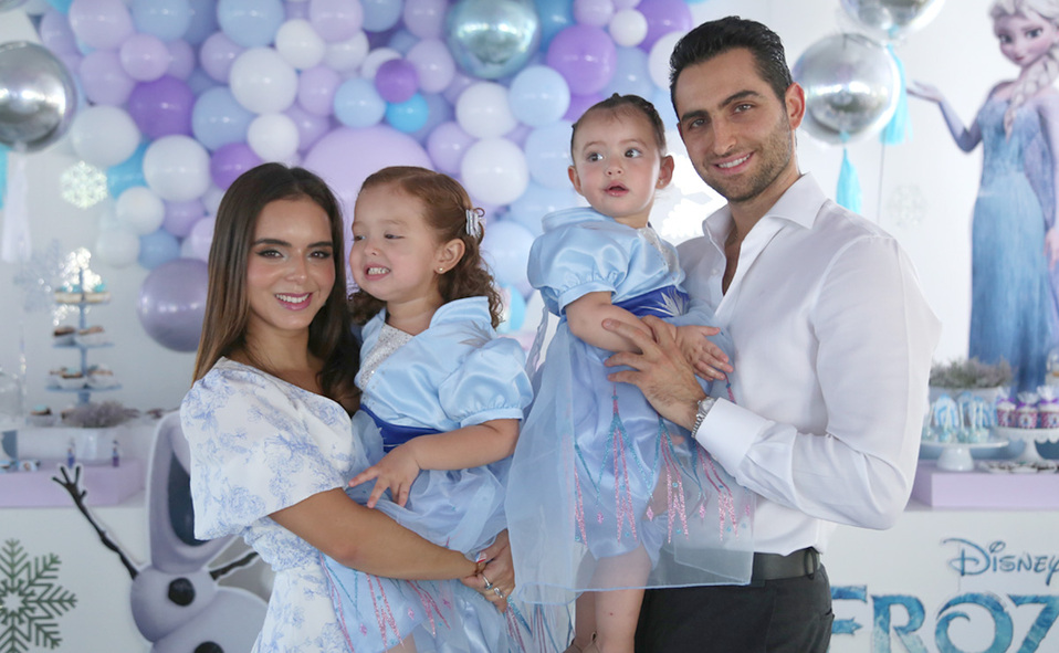 Andrea, Greta, Carlota y Manuel
