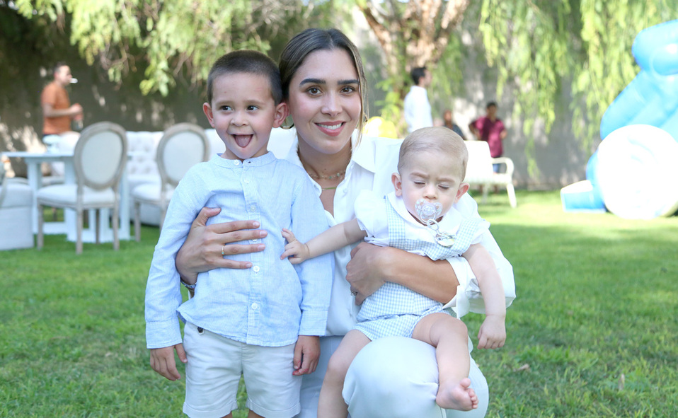 José Lorenzo, Paulina y Gonzalo