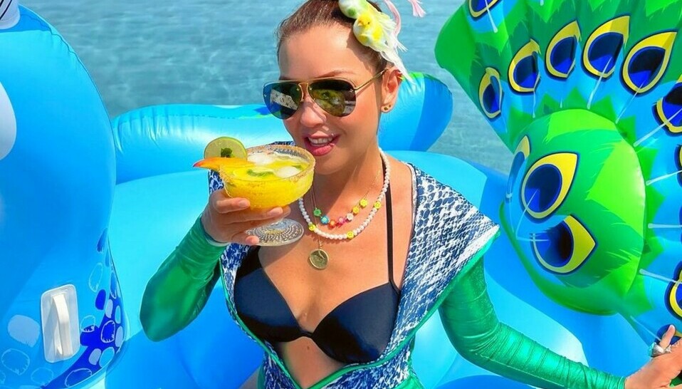 Thalía y el traje de baño con el que celebró ¡sus 50 años! (Foto: Instagram)