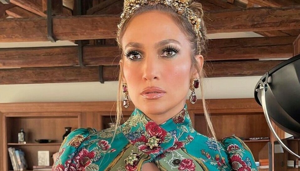 Jennifer Lopez y el error de guardarropa que sufrió en Venecia (Foto: Instagram)
