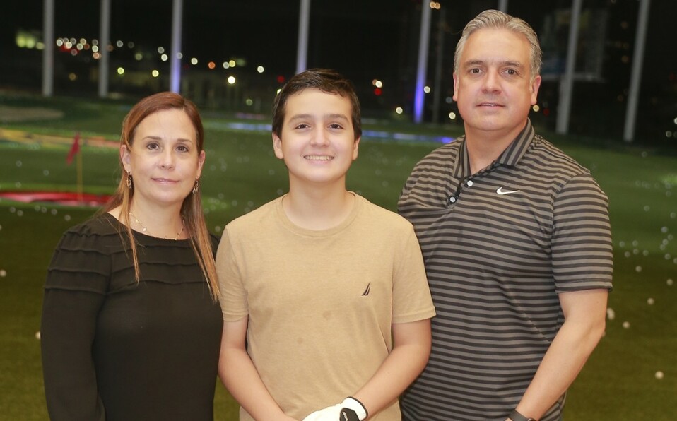 Adriana Granados, Andrés Rivera y Alfonso Rivera. FOTO: DANIEL SALDÍVAR