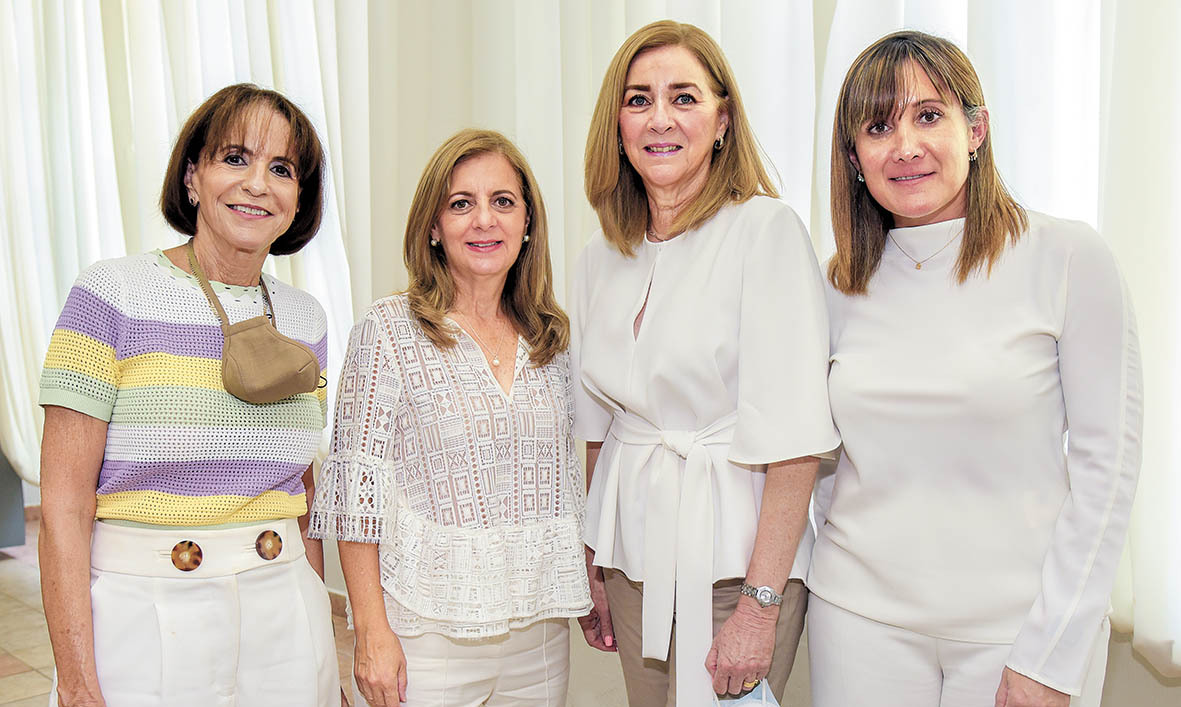 Concepción Fernández, Aída Féres, Flavia Gutiérrez y Rosa González / Fotos: José Chang/ Dennis Hernández