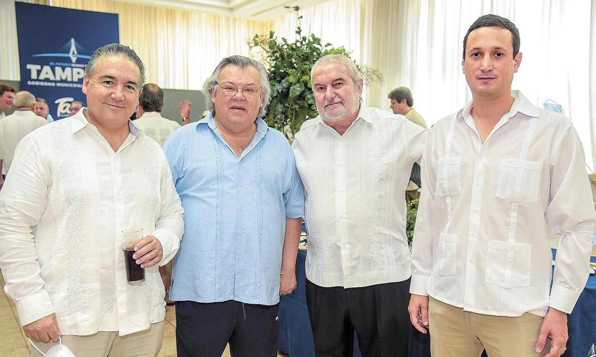 Rolando Ramírez, Rafael González, Fernando Alzaga e Iñigo Fernández / Fotos: José Chang/ Dennis Hernández
