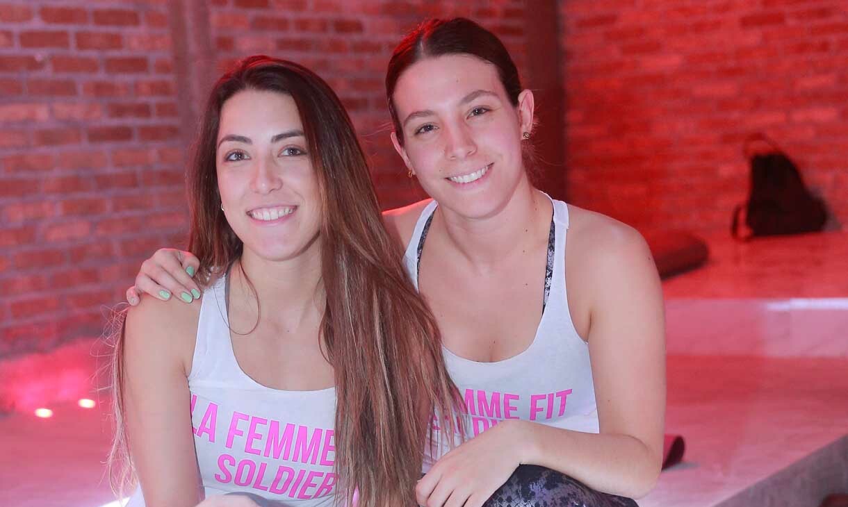 Paola Sosa y Sofía Vargas