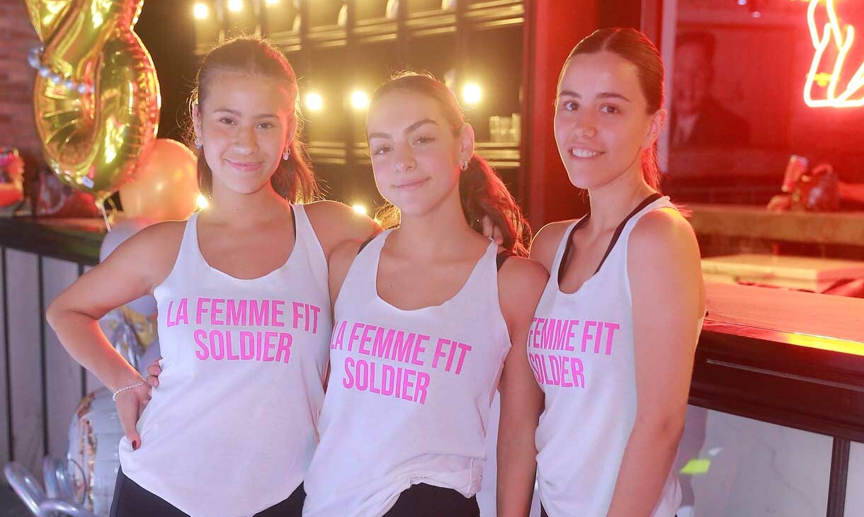 Bárbara Charur, Marly González y Georgina Ruiz