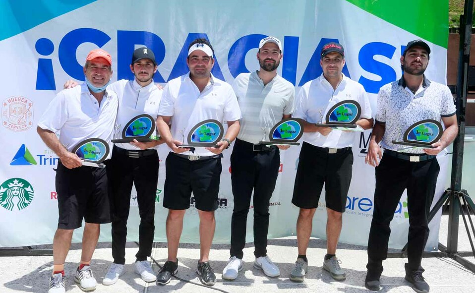 Ganadores primer lugar. Juan Ángel González, Juan Ángel González, Jaime Hernández,  Guillermo Garza, José Garza y César Isassi / Fotos: Omar Valdez