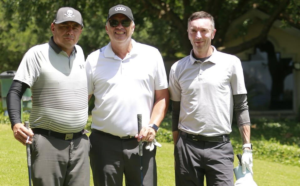 Jorge Aguilar, Richard Delnap y James Fox / Foto: Daniel Saldívar