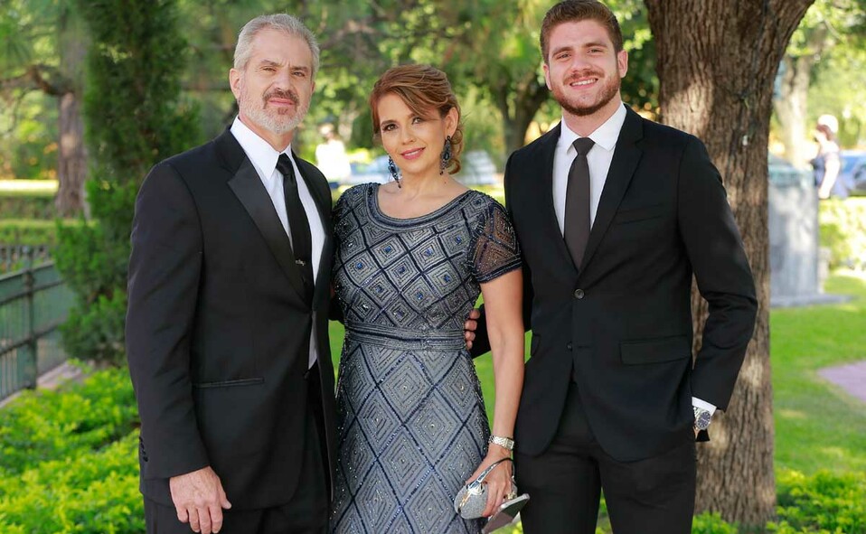 Juan Morales, Rebeca de Morales y Gerardo Morales / Fotos: Daniel Saldívar