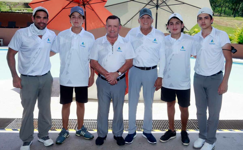 Lizandro Treviño, Manuel Huerta, Jorge Treviño, Ricardo Ramírez, José Guardado y Jorge Salinas / Fotos: Omar Valdez
