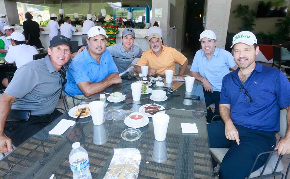 Ricardo Kalife, Jesús Gracia, Luis Rodrigo Córdoba, Luis Garza T, Héctor Morales y Javier Ibarra / Fotos: Omar Valdez