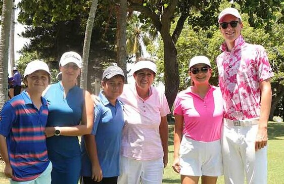 Leandro Elizondo, Andrea Leal, Patricio Treviño, Loloy Romero, Paola Velázquez y Adam Gregg / Foto: Dennis Hernández