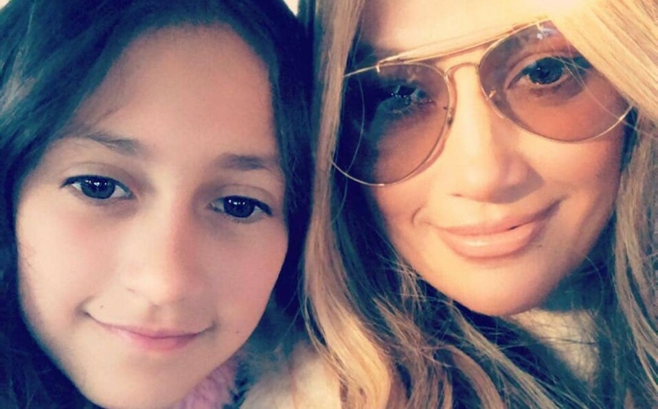 Emme Muñiz y JLo (Foto: Instagram).