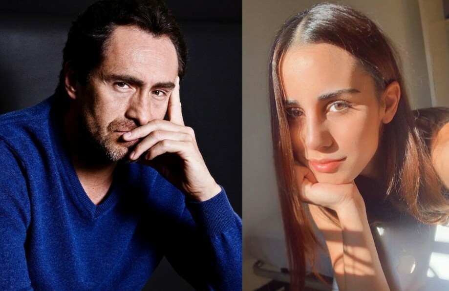 Demian Bichir y Victoria Aletta (Foto: Instagram)