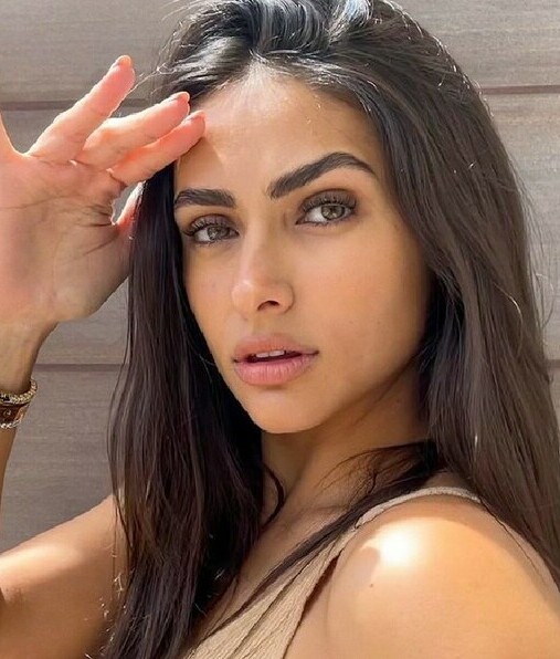 Renata Notni y el bikini con el que conquistó Grecia. (Foto: Instagram).