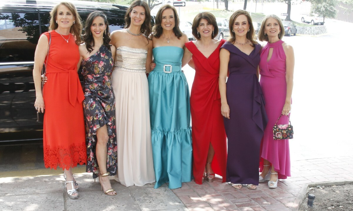 Alejandra Garza, Gaby Beltrán de De la Garza, Eva Jiménez, Yolanda Saro de Ferrara, Martha Rodríguez, Mónica De la Garza y Cristel Enkerlin / Foto: An