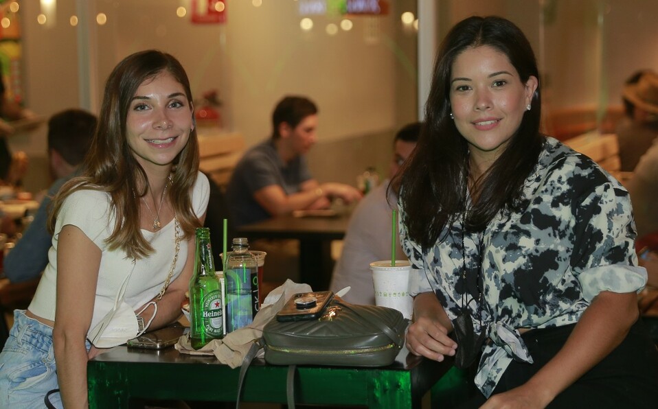 Andrea Alcorta y Dany Montemayor. FOTO: DANIEL SALDÍVAR