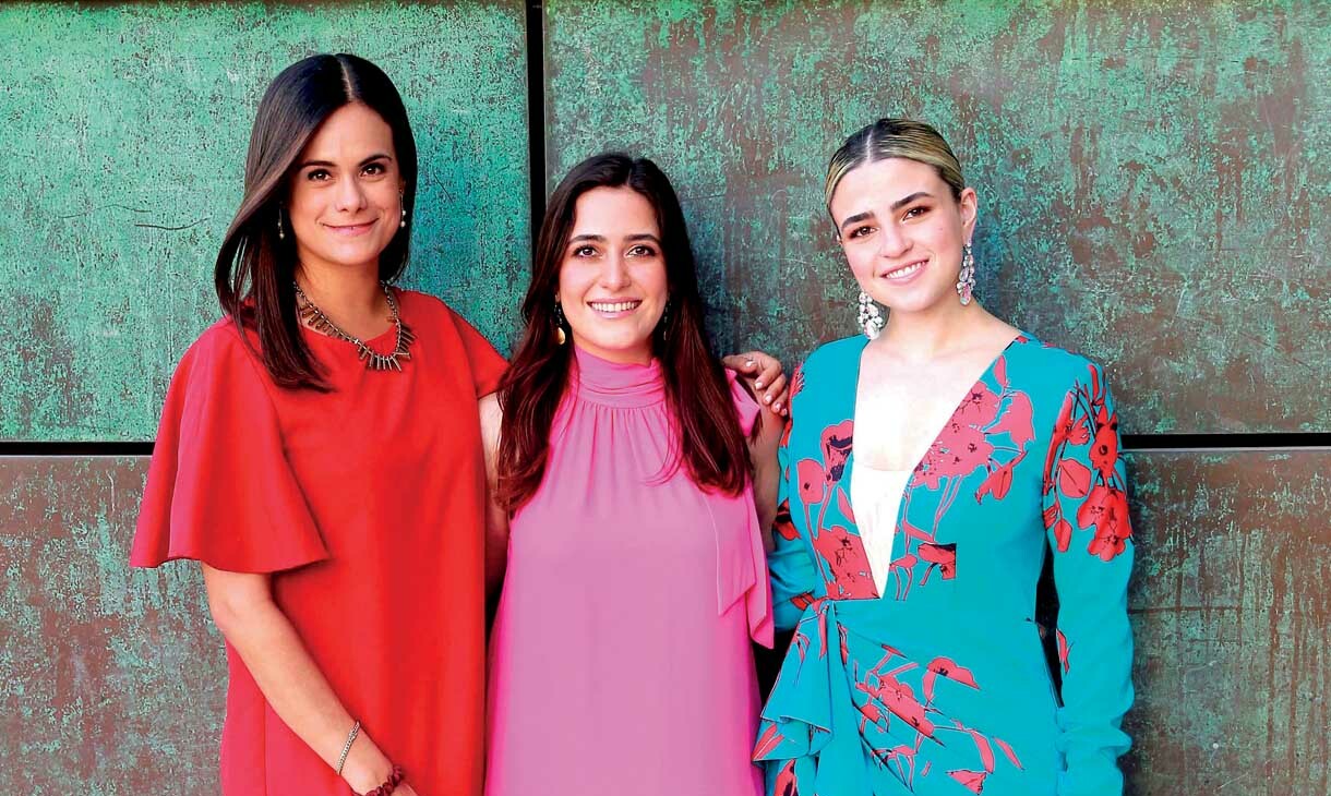 Dora Nieto, Ruth Hinojosa y Alba Sordo