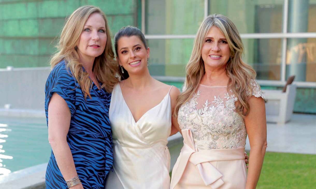 Adriana Ibarra de Bremer, Camila Garza Sáenz y Alejandra Sáenz de Garza
