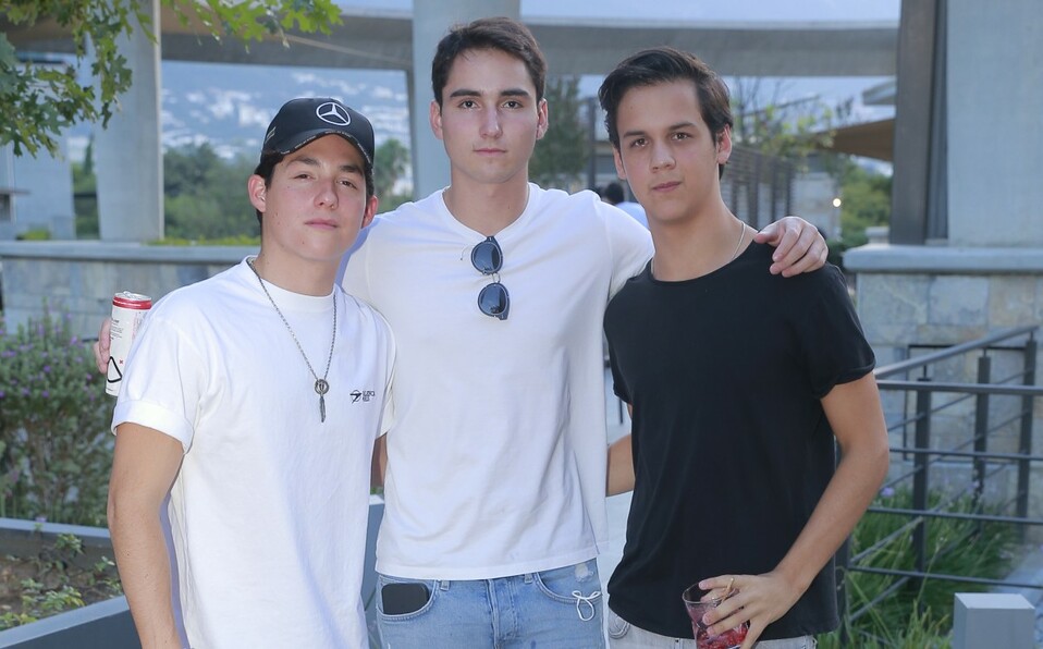 Diego Valdés, Patricio Guerra y Marcelo Rodarte / Foto: Daniel Saldívar