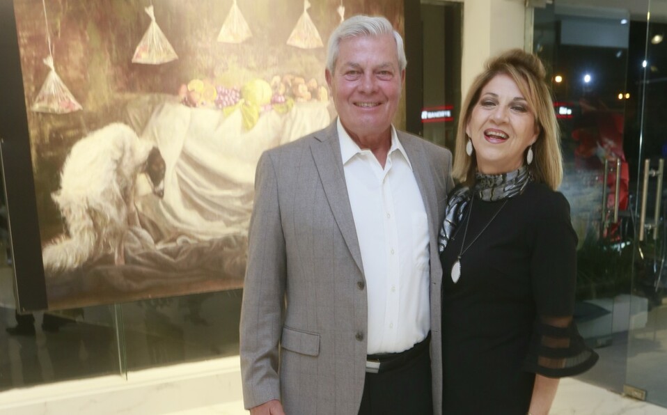 Erick Gustafson y Mina Villarreal de Gustafson / Foto: Omar Valdez