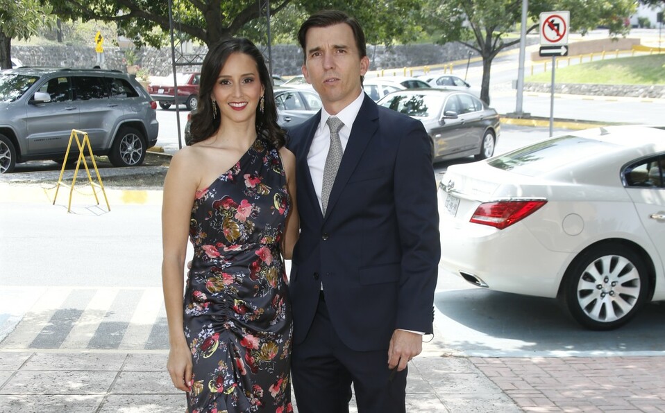 Gaby Beltrán de De la Garza y Marcelo De la Garza / Foto: Antonio Mireles