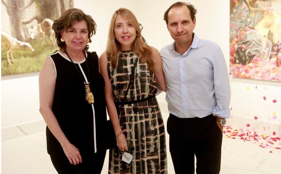 Laura Morales, Lorena Morales y David Rodríguez / Foto: Omar Valdez