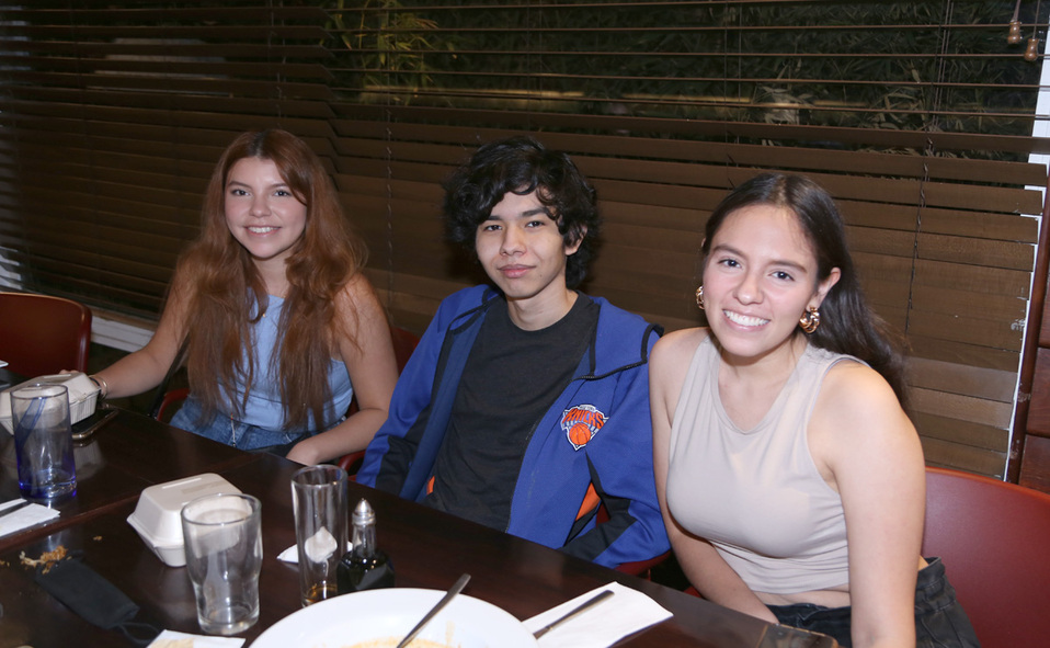 Marian, Rubén y Fernanda