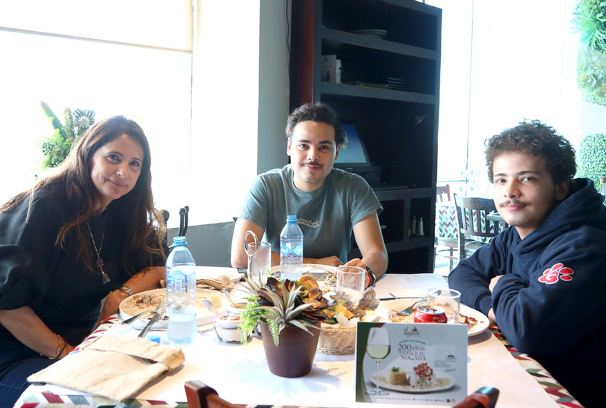 Pilar, Pablo y Pedro