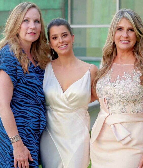 Adriana Ibarra de Bremer, Camila Garza Sáenz y Alejandra Sáenz de Garza