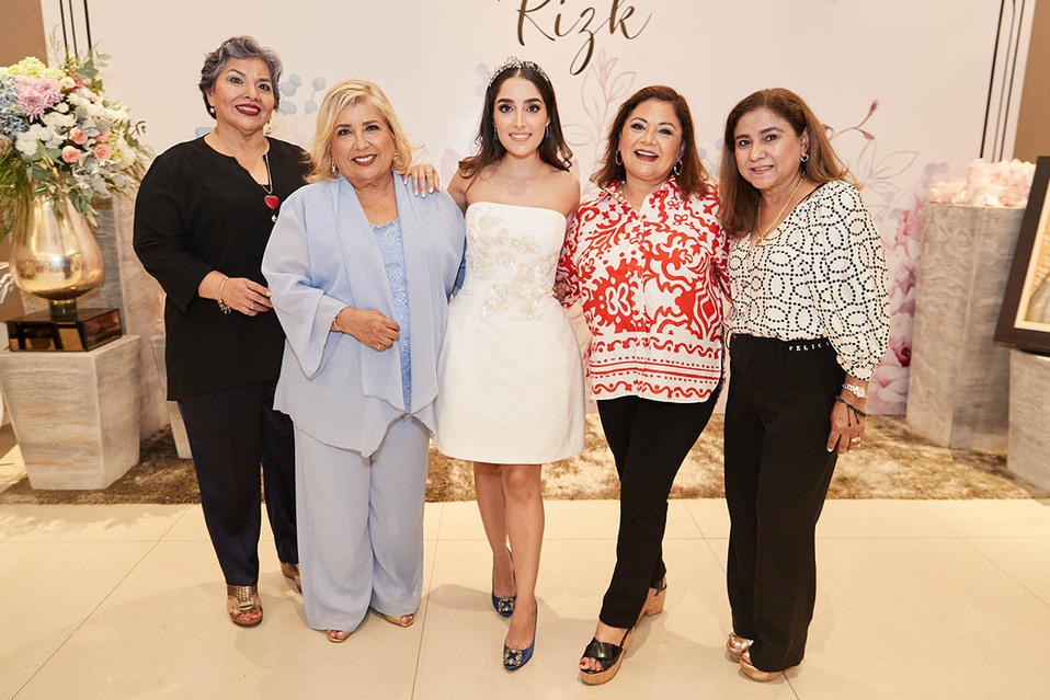 Andrea Muñiz, Lily Arredondo, Amy Escamilla, Lety Reyna y Eugenia Reyna / Fotos: Fermín Rodríguez
