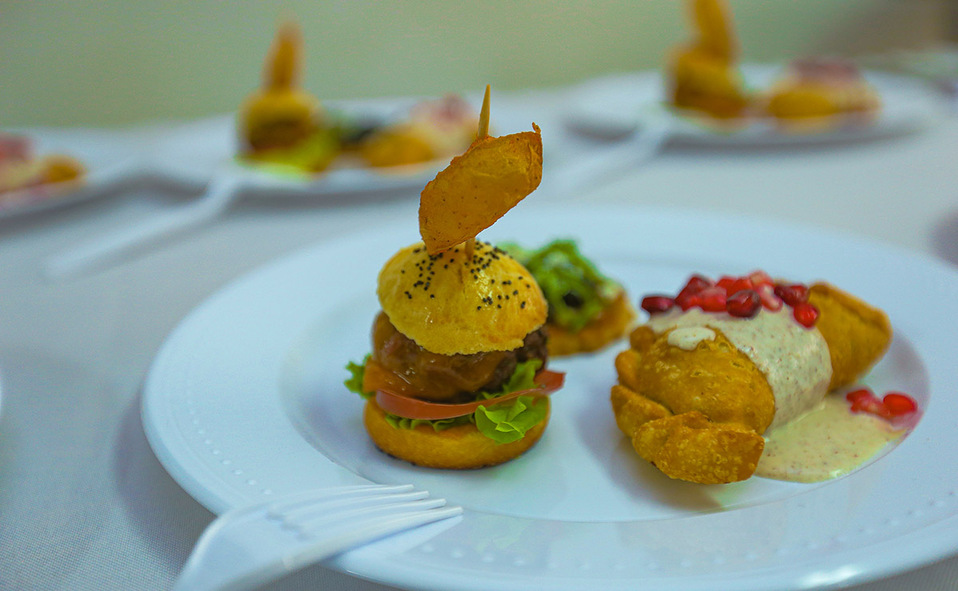 Se degustaron deliciosos platillos durante la ceremonia