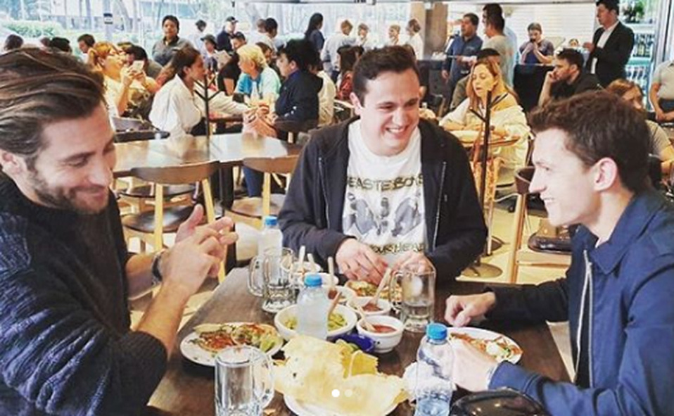 Tom Holland y Jack Gyllenhall son dos de los famosos que se declaran amantes de los platillos mexicanos (Foto: Cortesía)