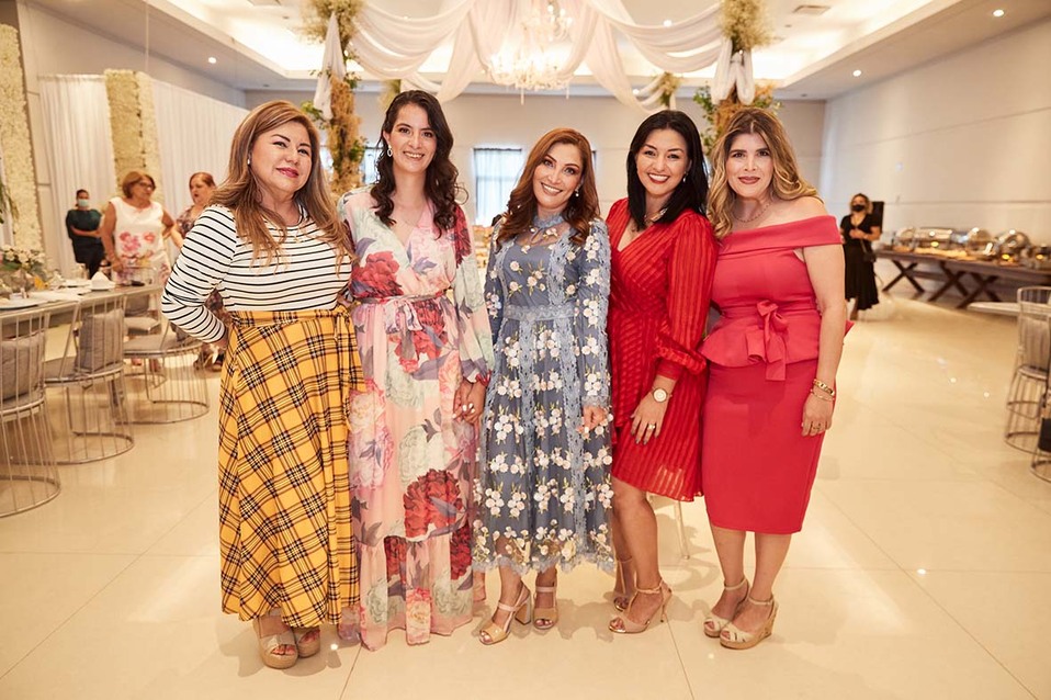 Violeta Menchaca, Caty Rizk, Marissa Rodríguez, Neira Farías y Gloria Escamilla / Fotos: Fermín Rodríguez