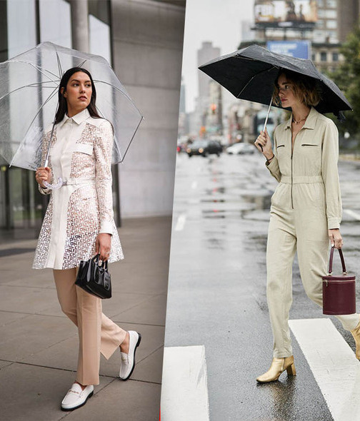 9 Ideas de oufits para época de lluvias/ Foto: Cortesía