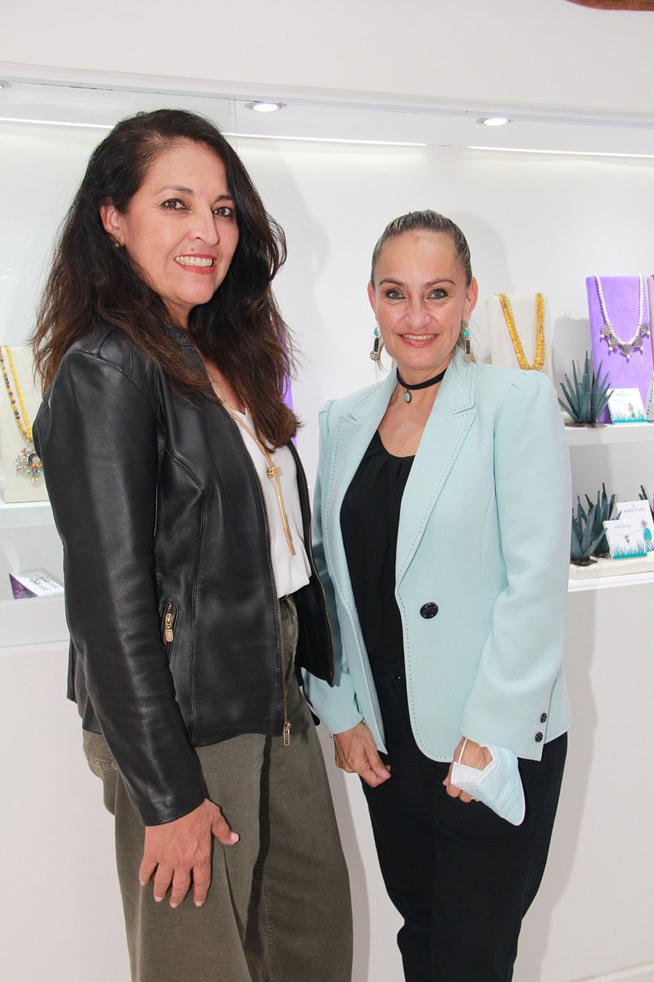 Adriana Lamas y Patricia Gascón.