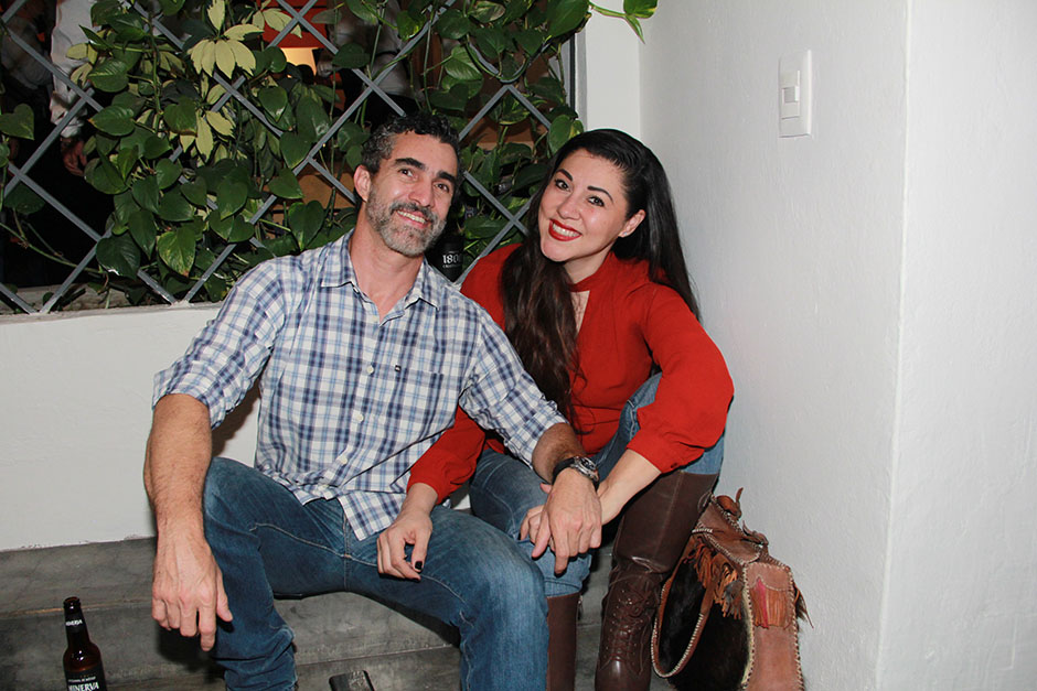 Felipe Amezcua y Michelette Lescale.